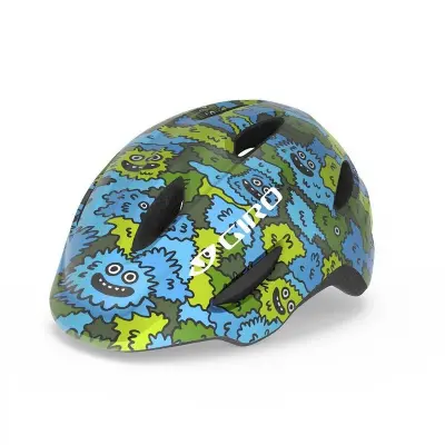 GIRO Scamp Blue/Green Creature Camo XS