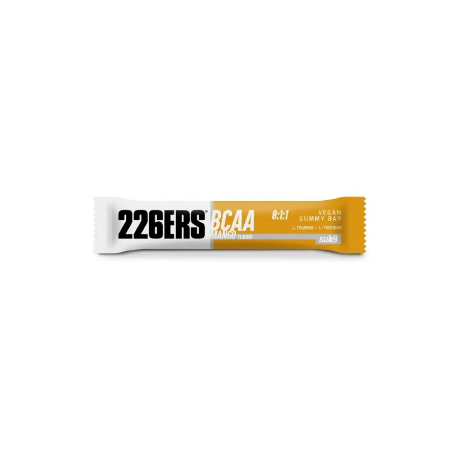 226ERS Vegan gummy bar 30g. pectina electrolyte